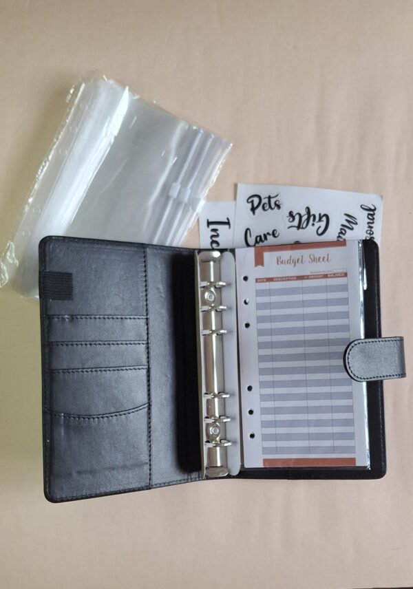 Agenda de ahorro Negra