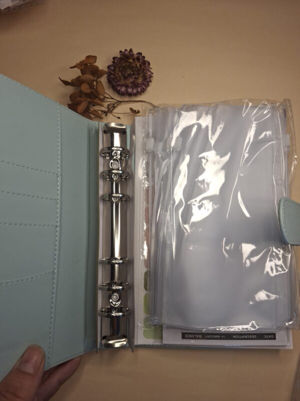 Agenda de ahorro Verde claro